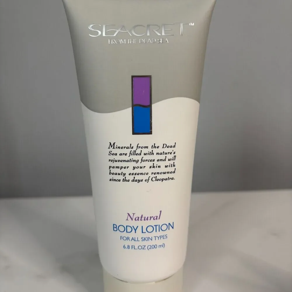 Seacret From The Dead Sea NEW Nail Cuticle Oil Body Lotion Buffer File
